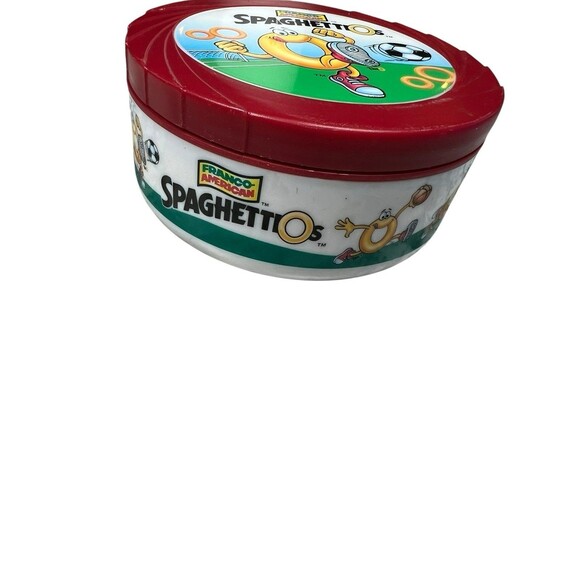 1999 Spaghettios Soccer Travel Bowl Insulated with Lid Franco-American - Picture 2 of 8
